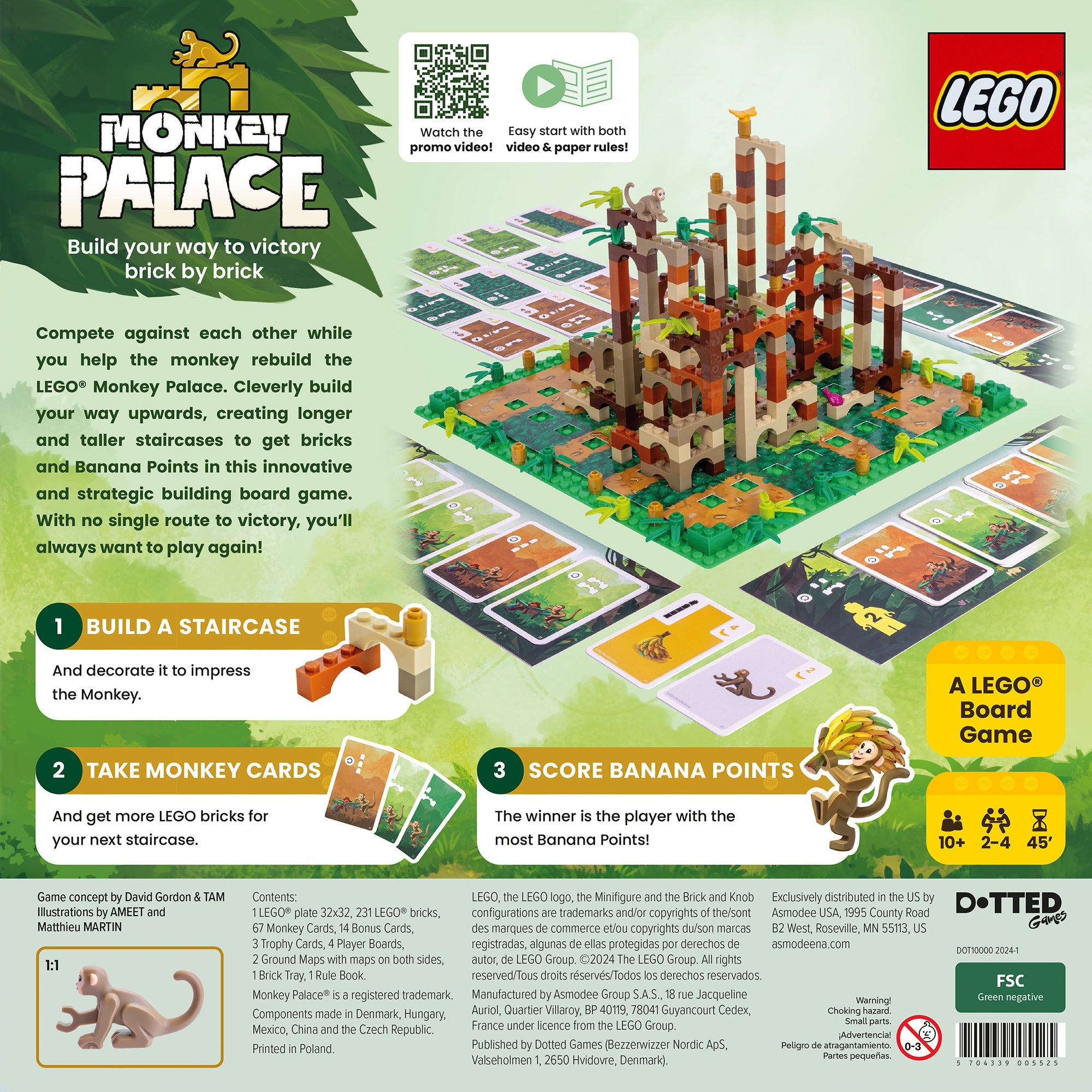 Monkey Palace back of box