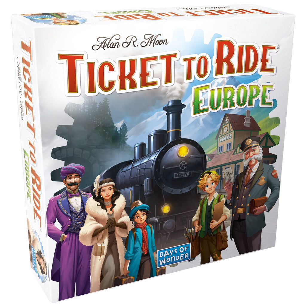 Ticket to Ride: Europe box front