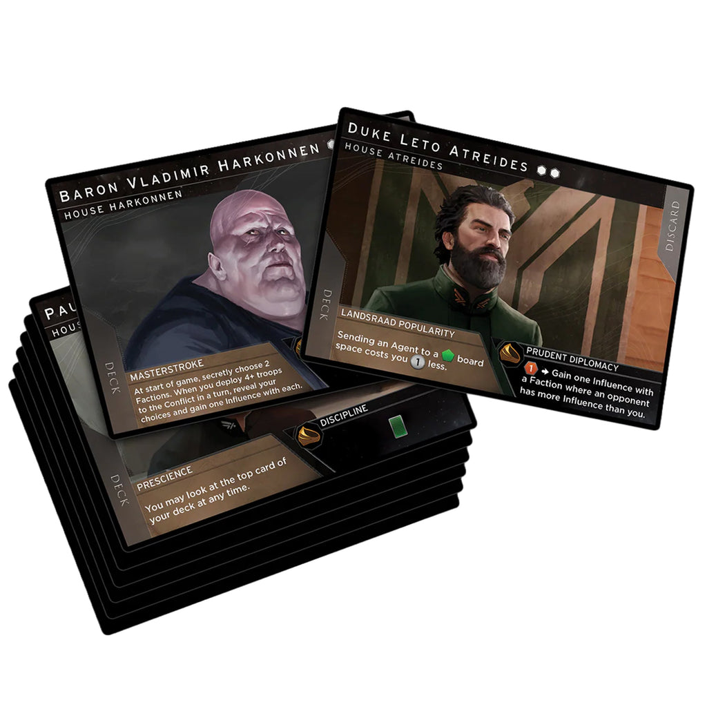 Dune: Imperium leader cards