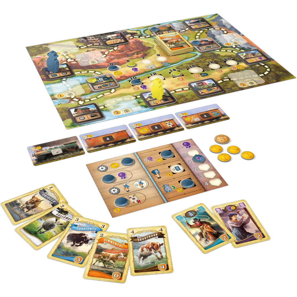 Great Western Trail El Paso setup and components