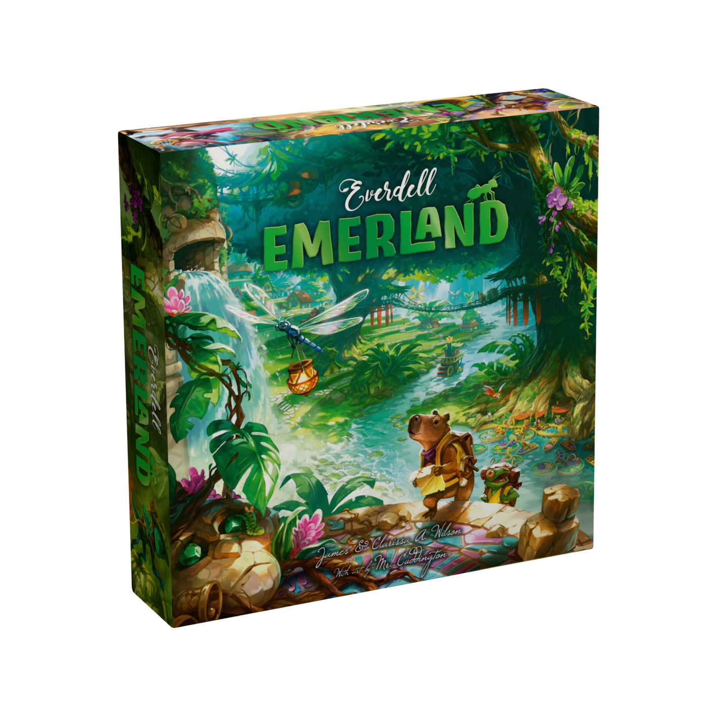 Everdell Emerland box 3D render