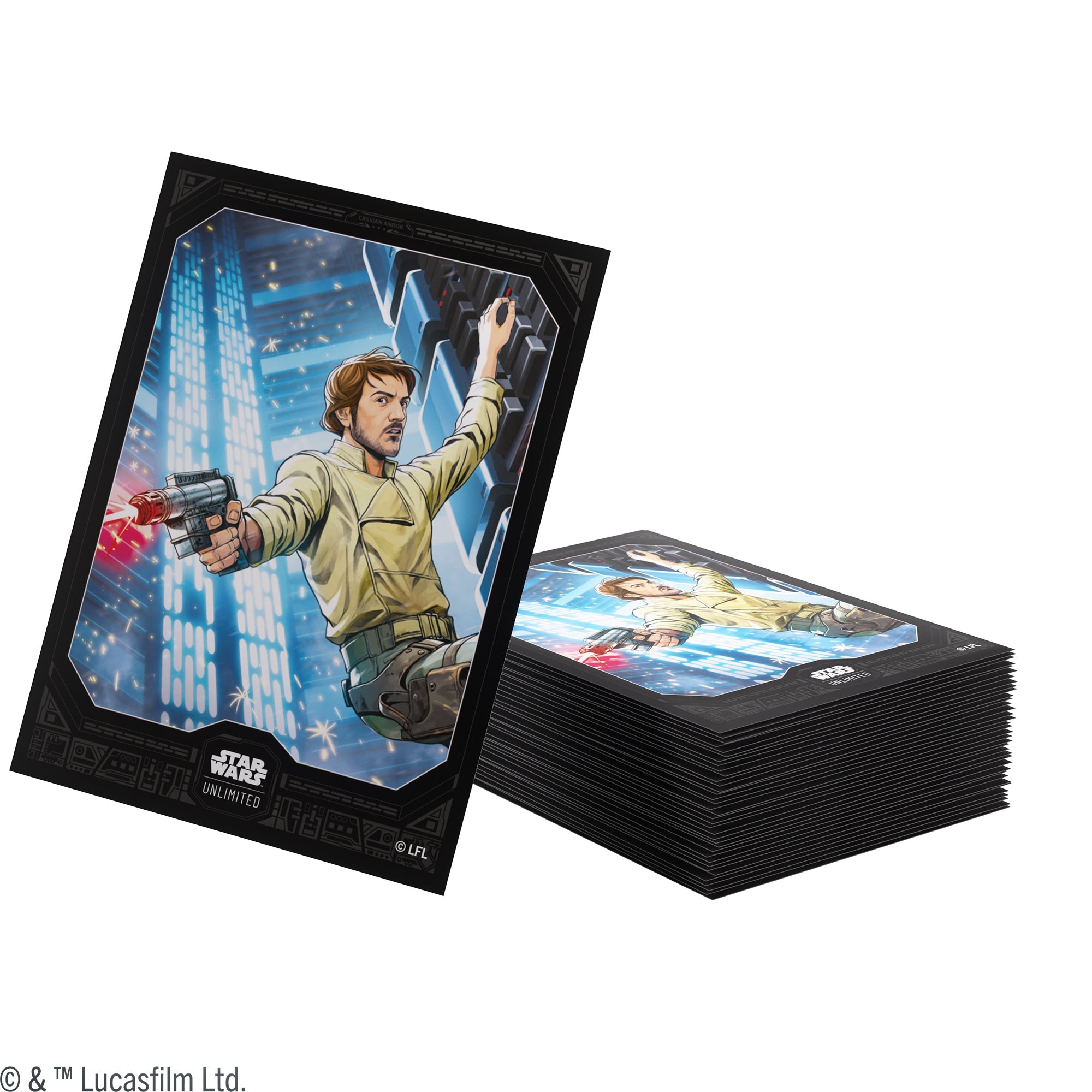 Star Wars Unlimited - Premium Art Sleeves - Cassian Andor