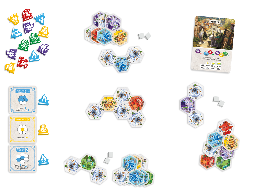 Acropolis Pantheon - components