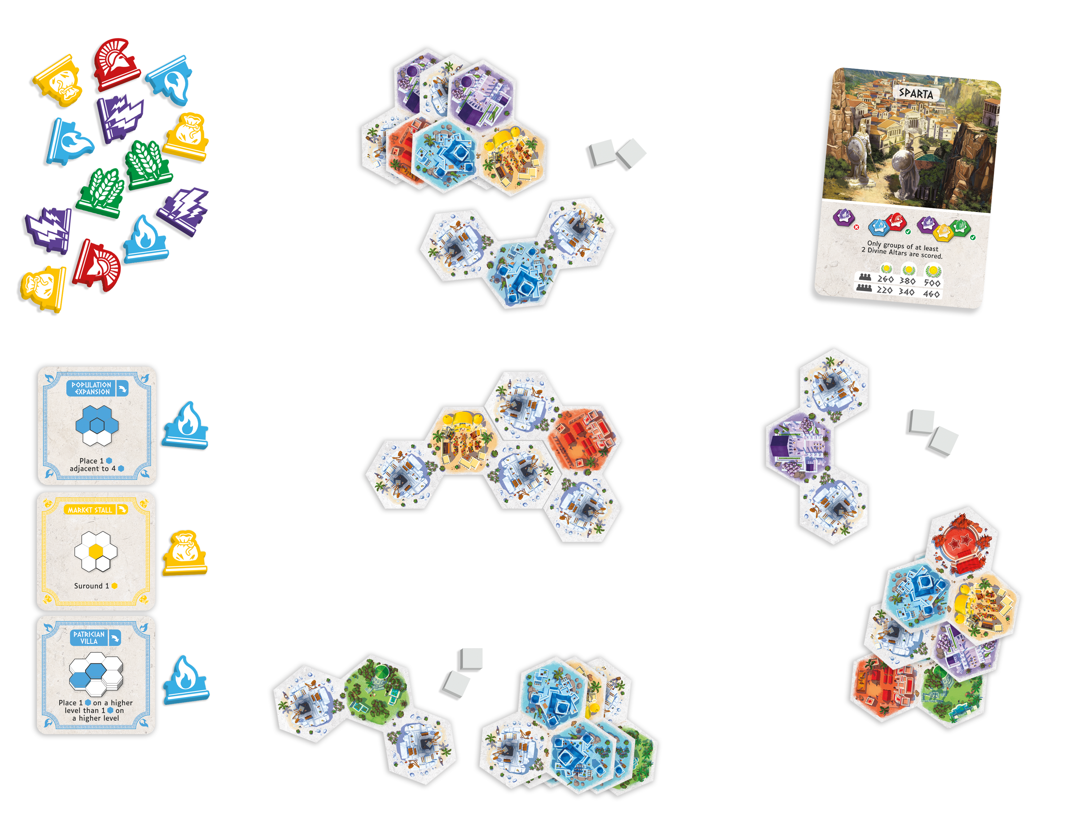 Acropolis Pantheon - components