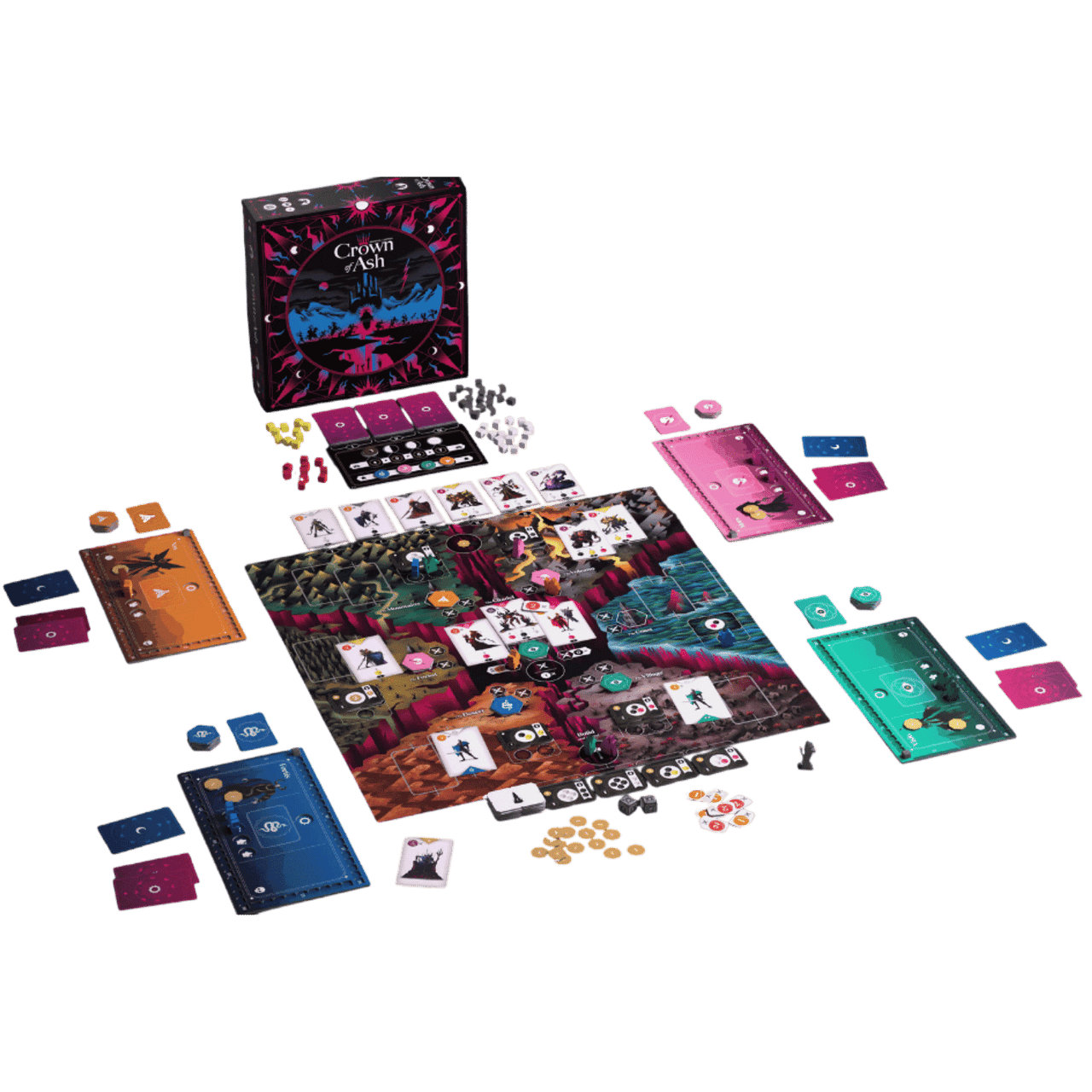 Crown of Ash components