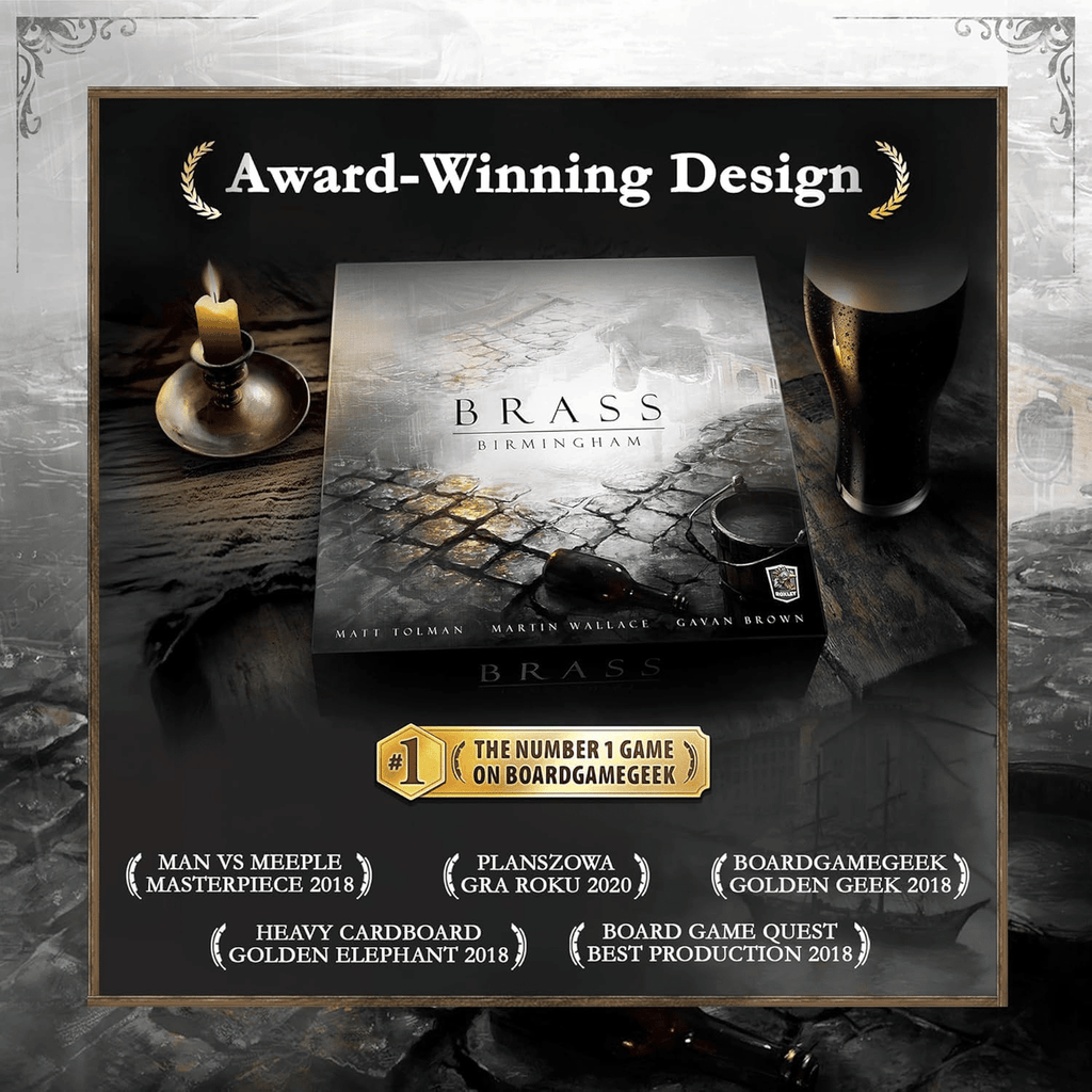 Brass Birmingham board detail