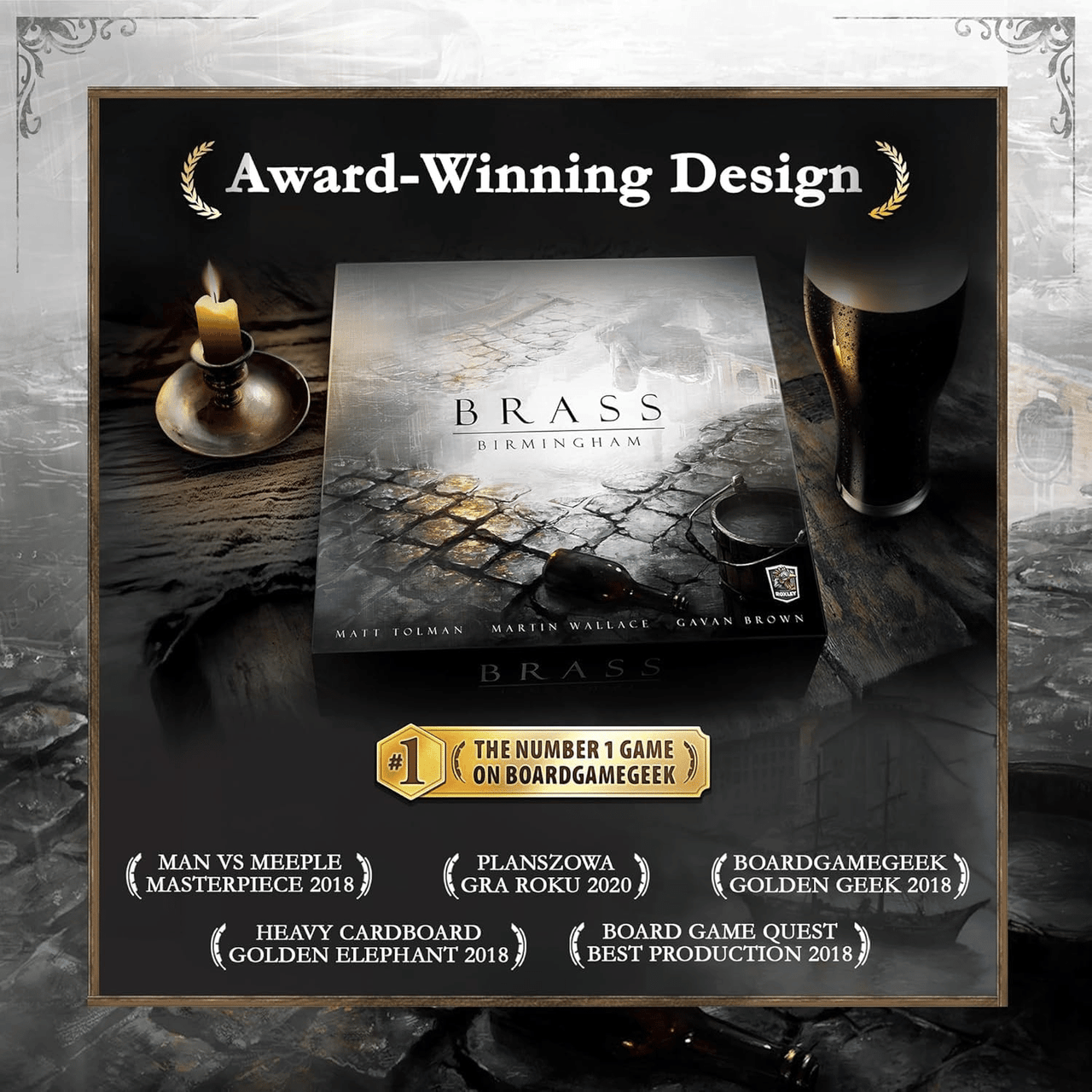 Brass Birmingham board detail