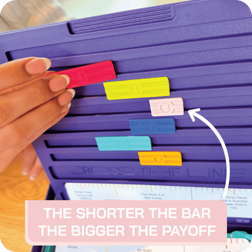 Cross the Line betting bars in play