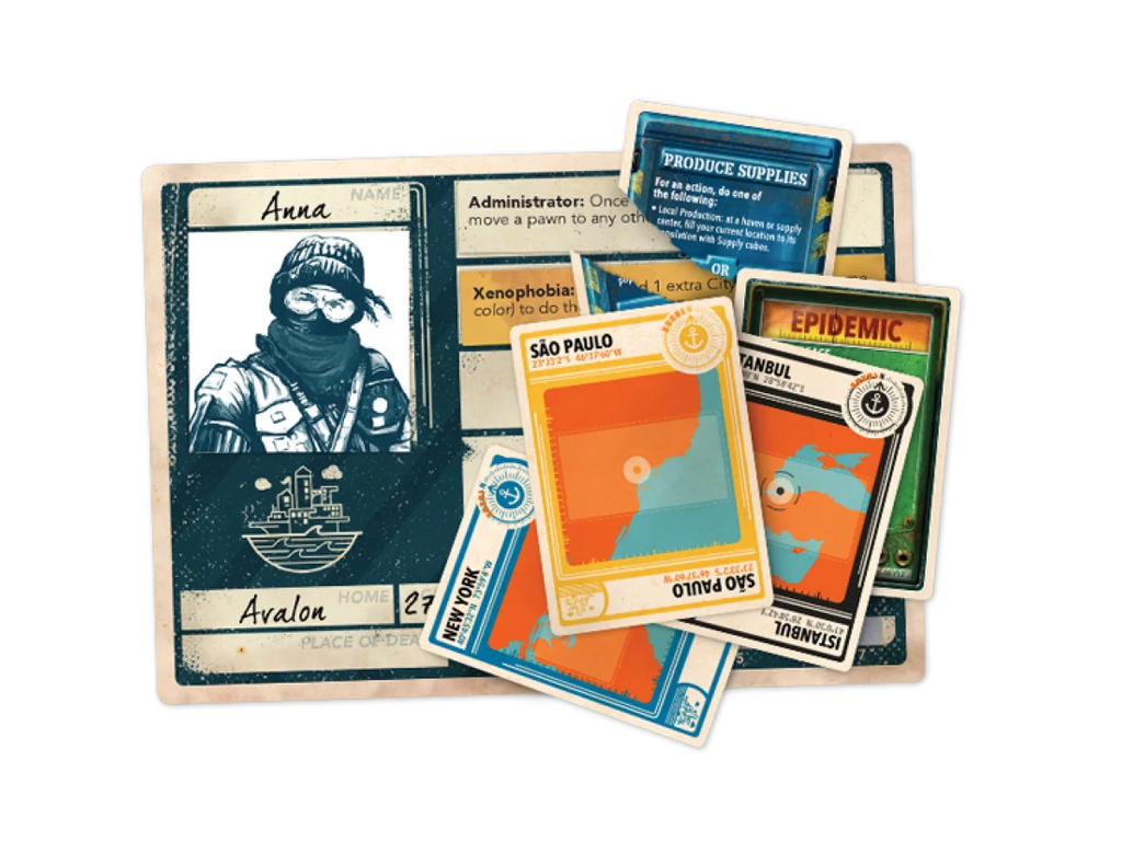 Pandemic Legacy Season 2 components