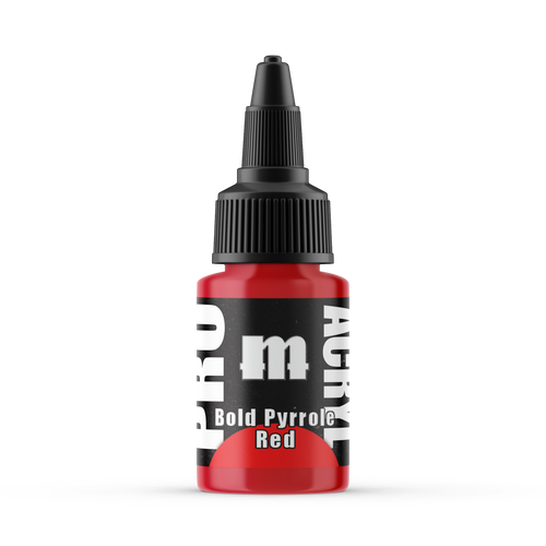 003-Pro Acryl Bold Pyrrole Red