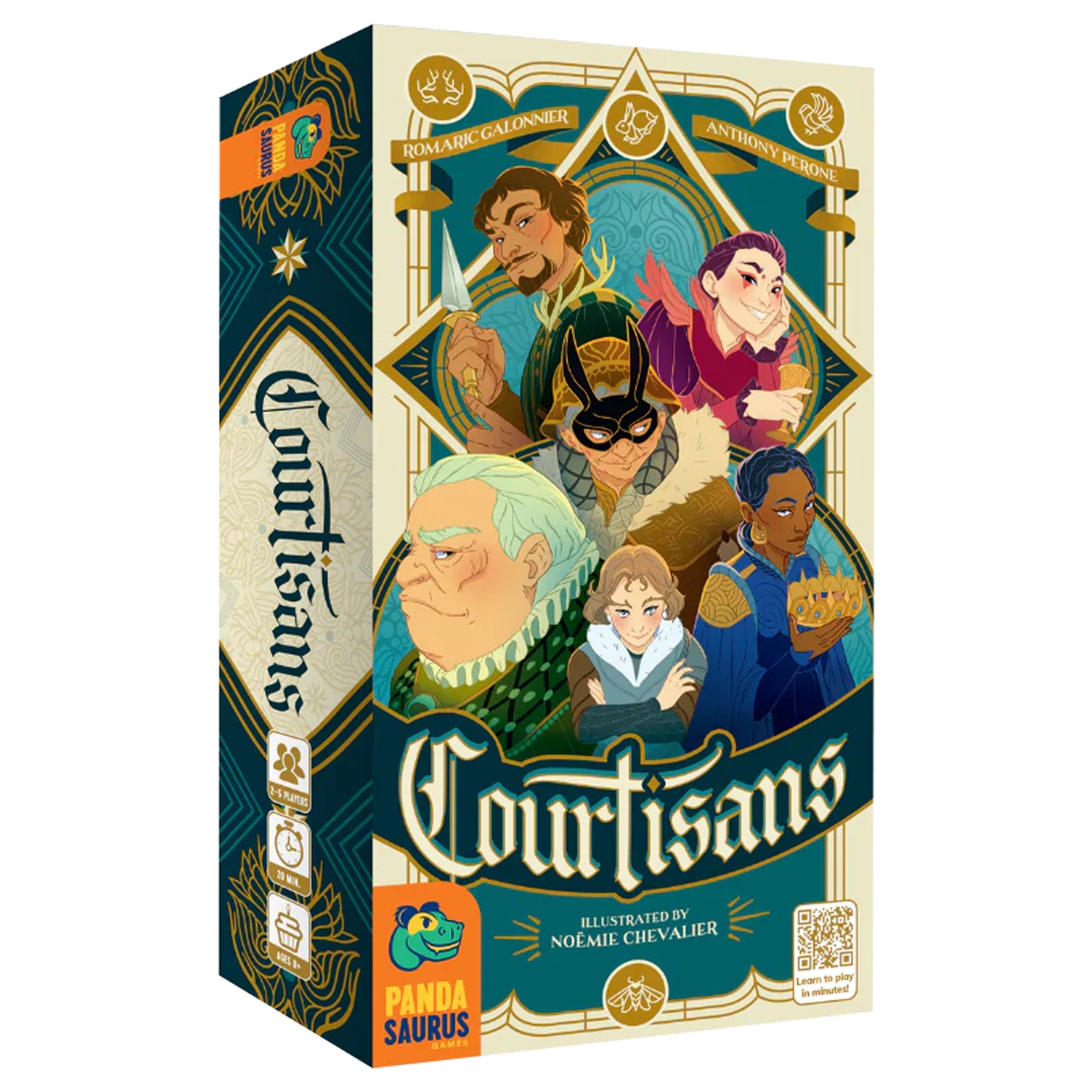 Courtisans box front