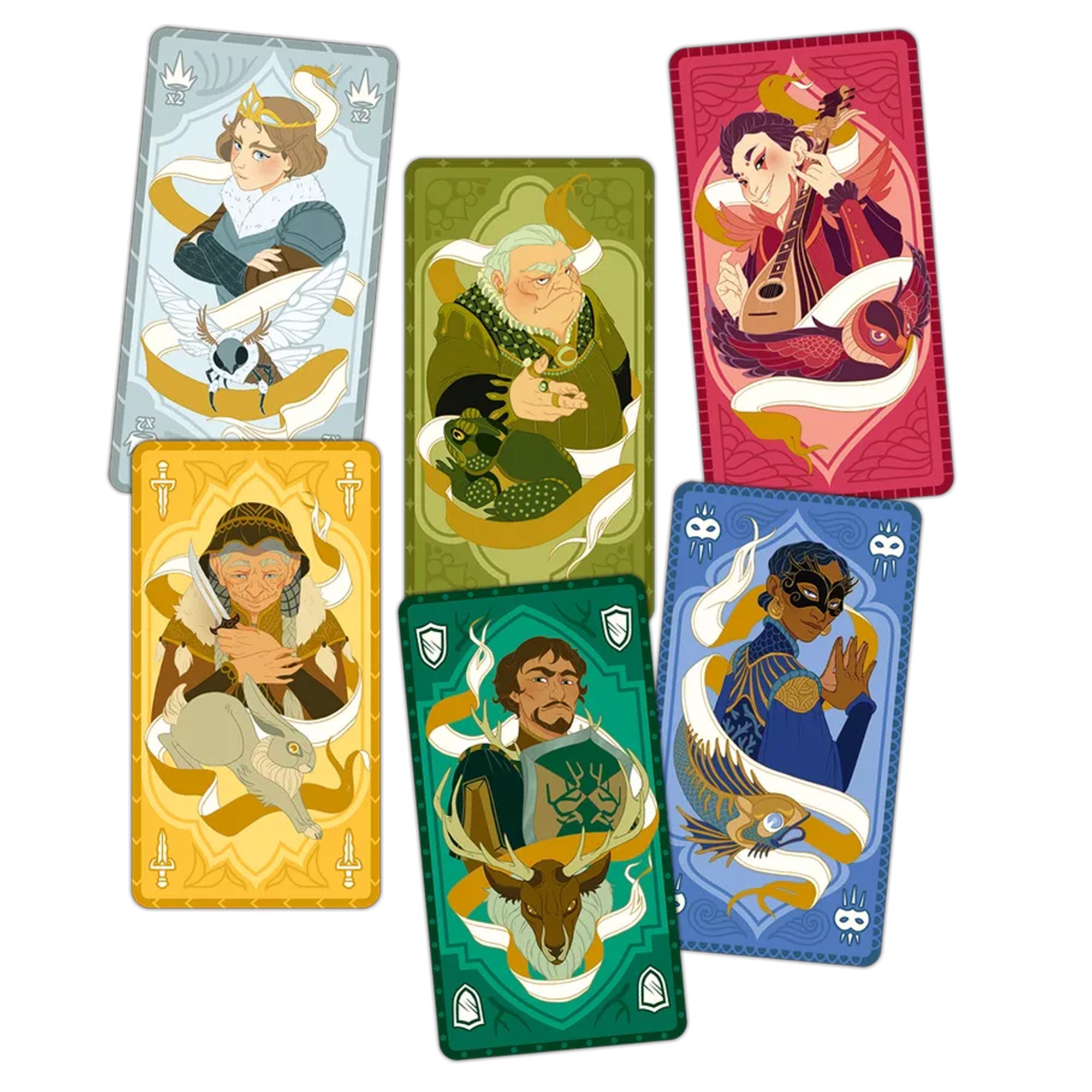 Courtisans sample cards