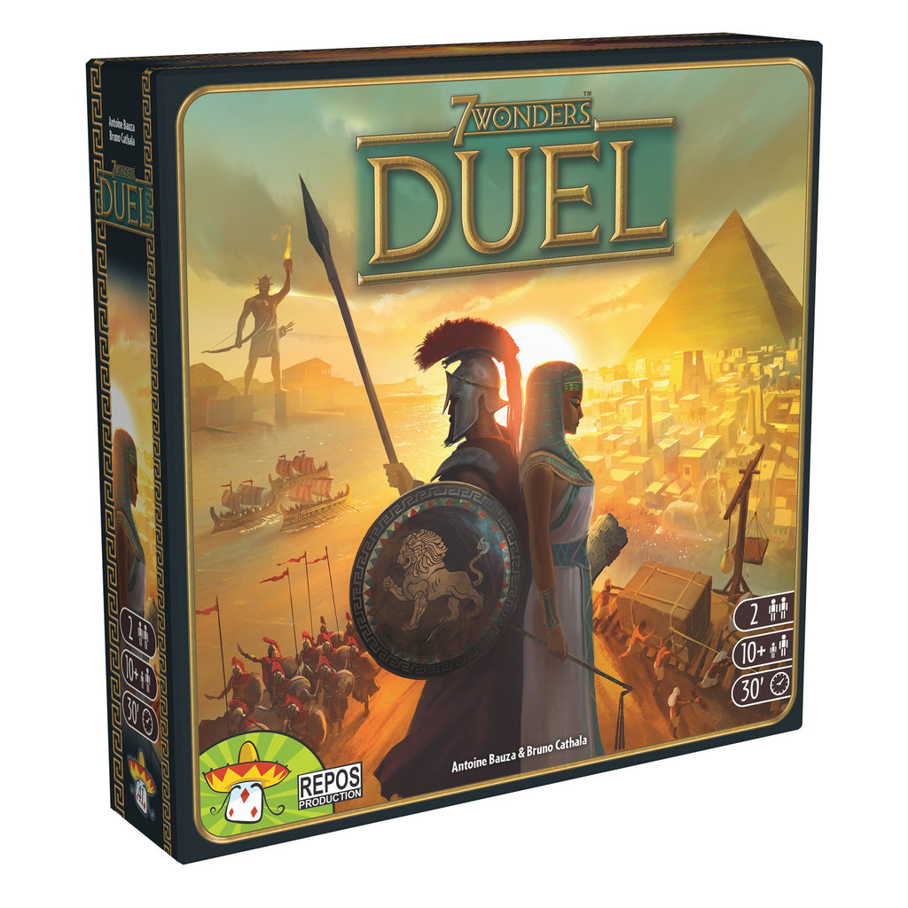 7 Wonders Duel front of box