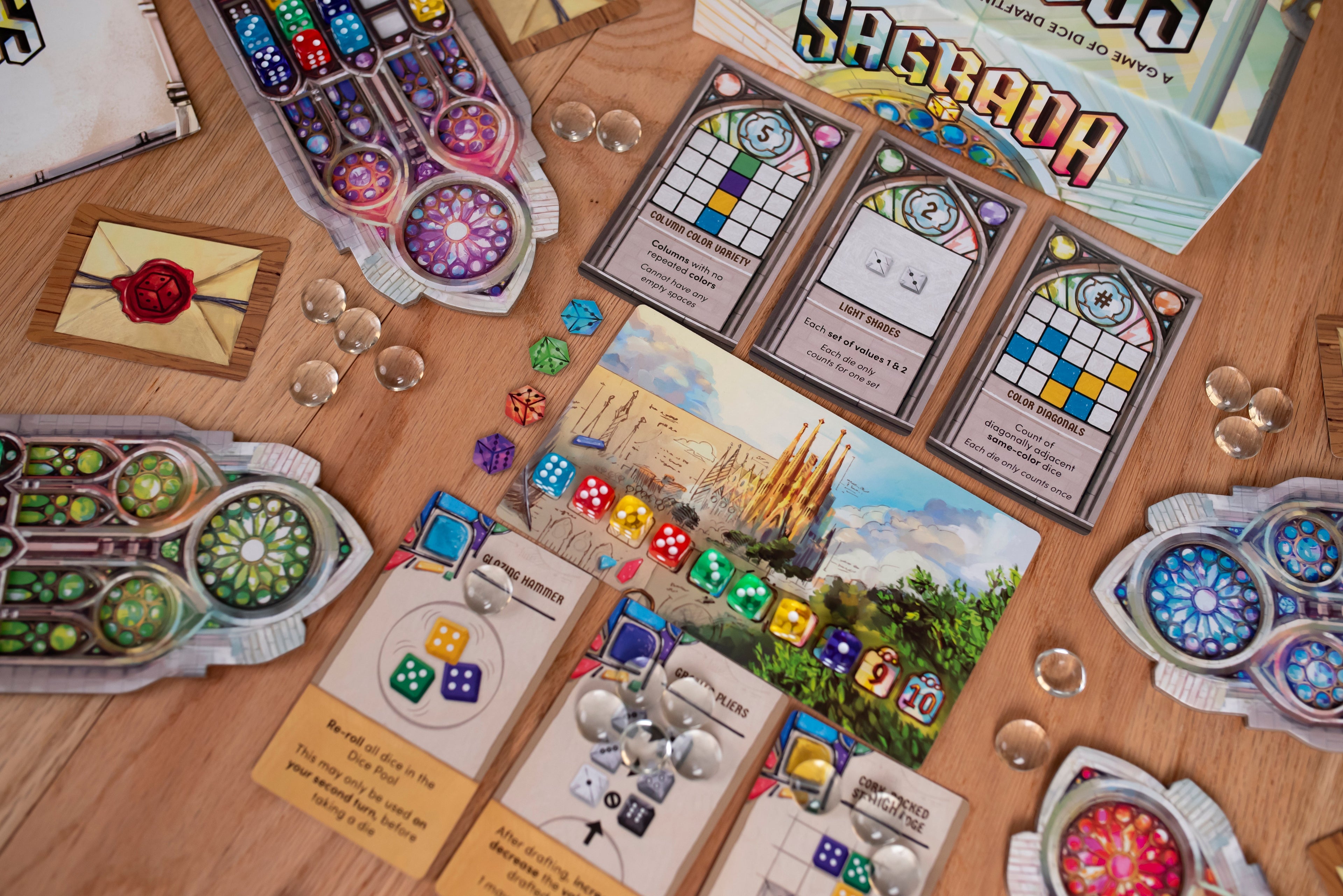Sagrada - components