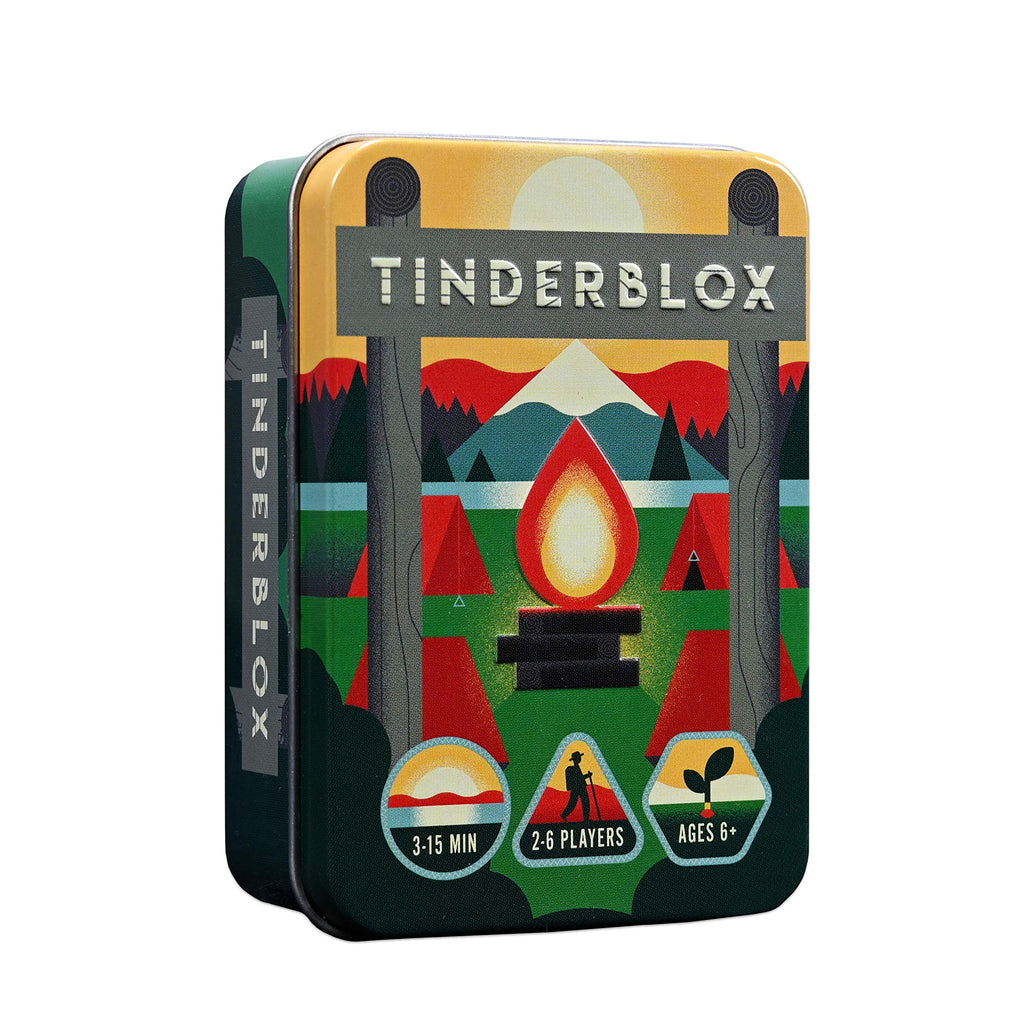 Tinderblox game tin and components