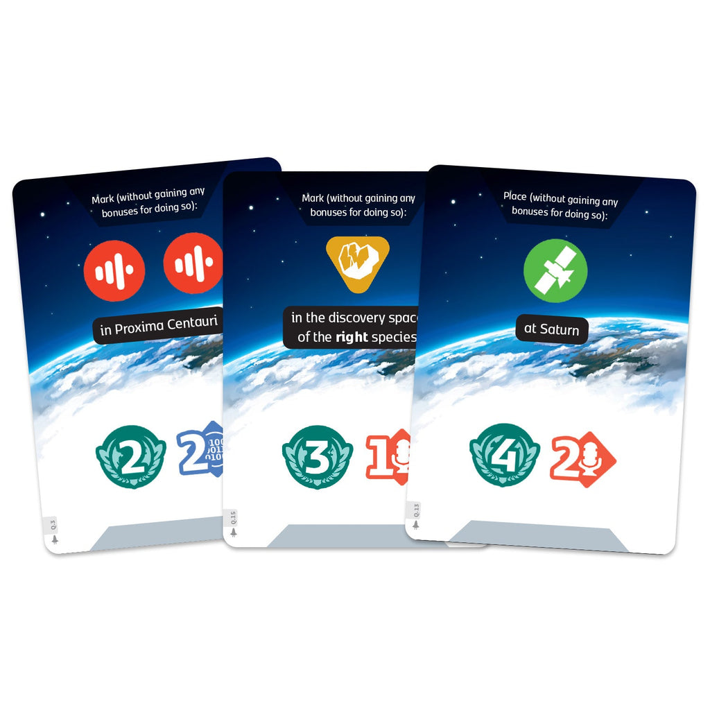 SETI Space Agencies quick start cards