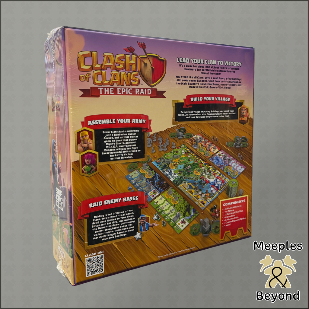 Clash of Clans The Epic Raid board game
