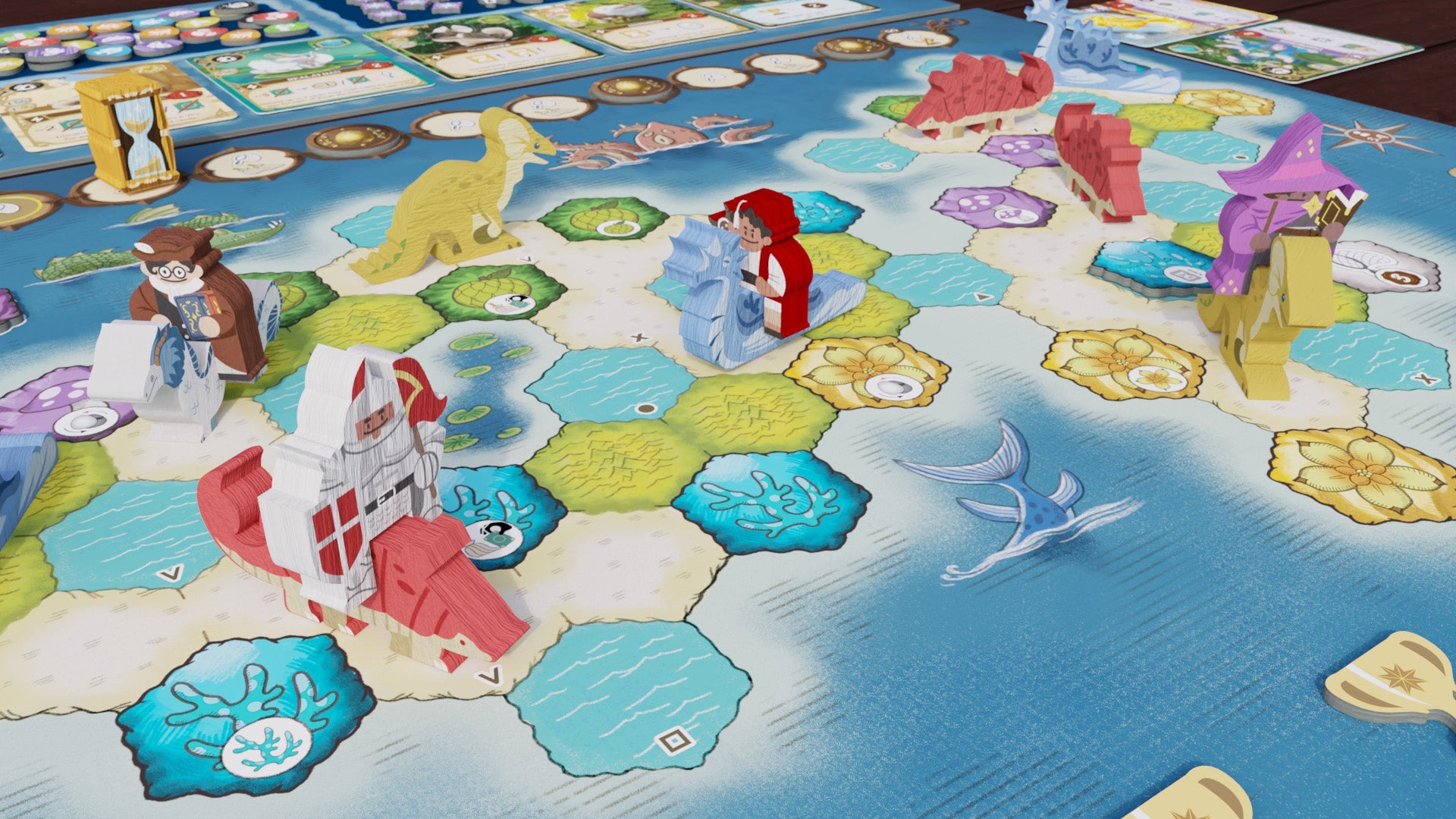 Gargantuan Beast cards and new captains in play with Wondrous Creatures