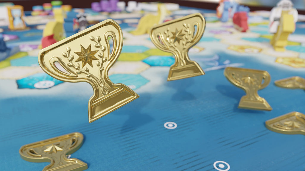 Close-up of the five unique crew types from the Crew Set expansion