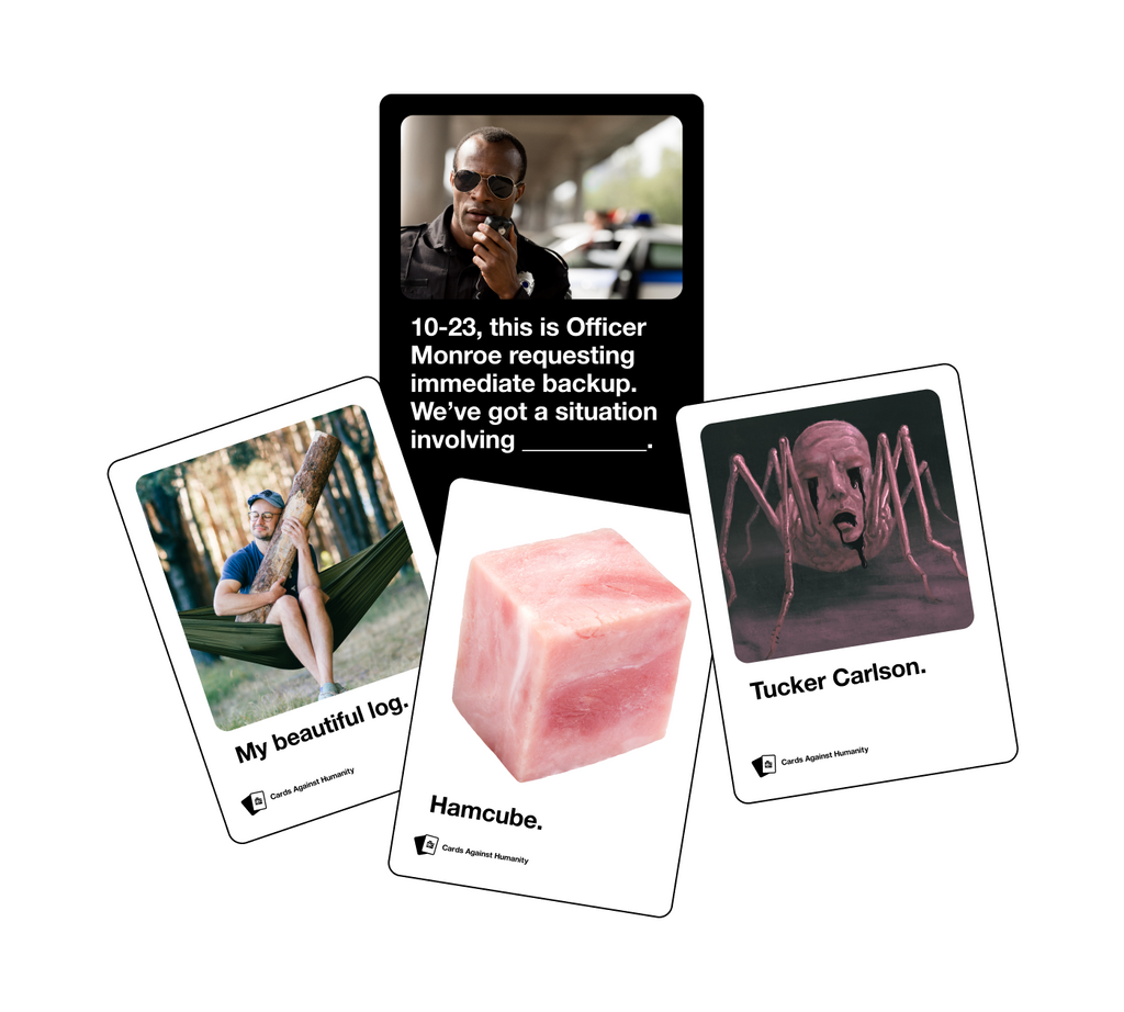 Cards Against Humanity Picture Card Pack 3 sample cards