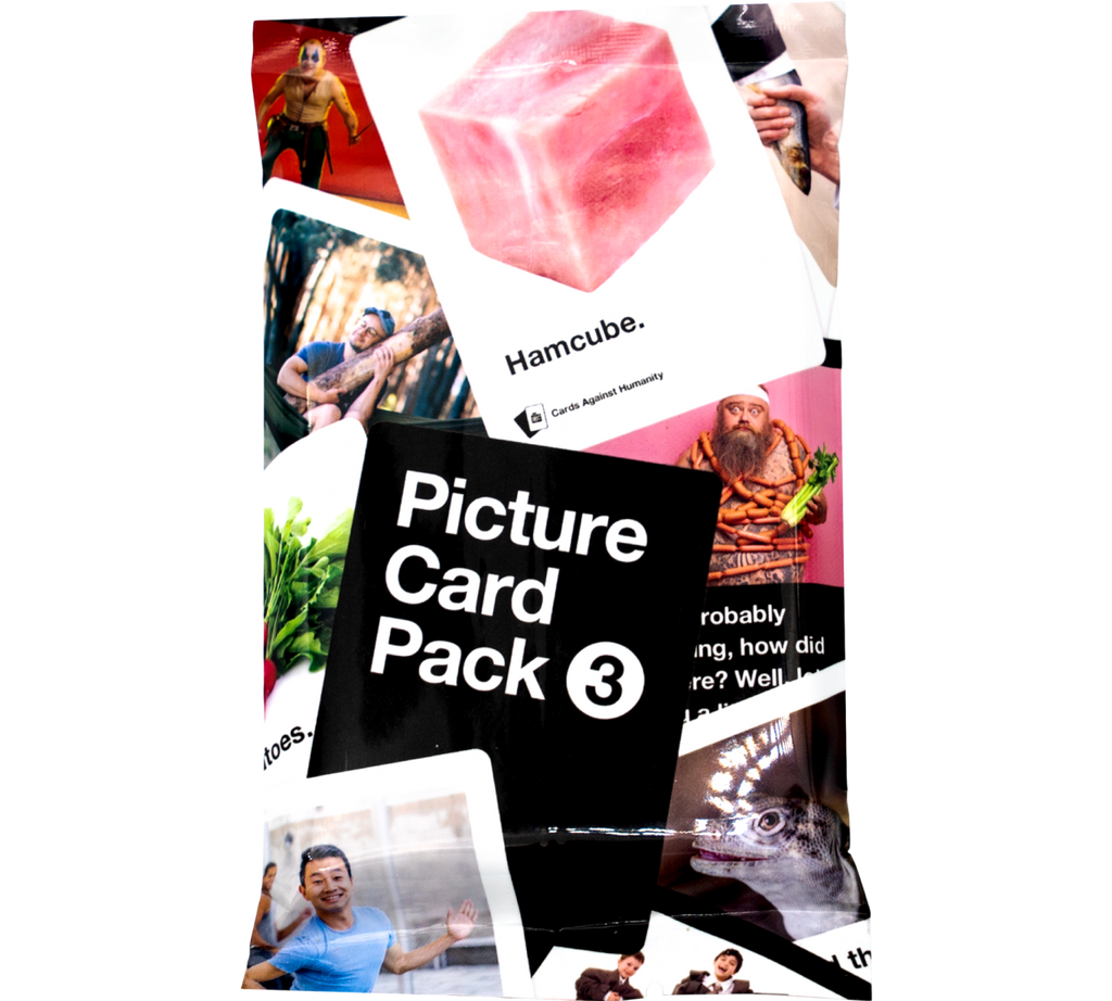 Cards Against Humanity Picture Card Pack 3 box
