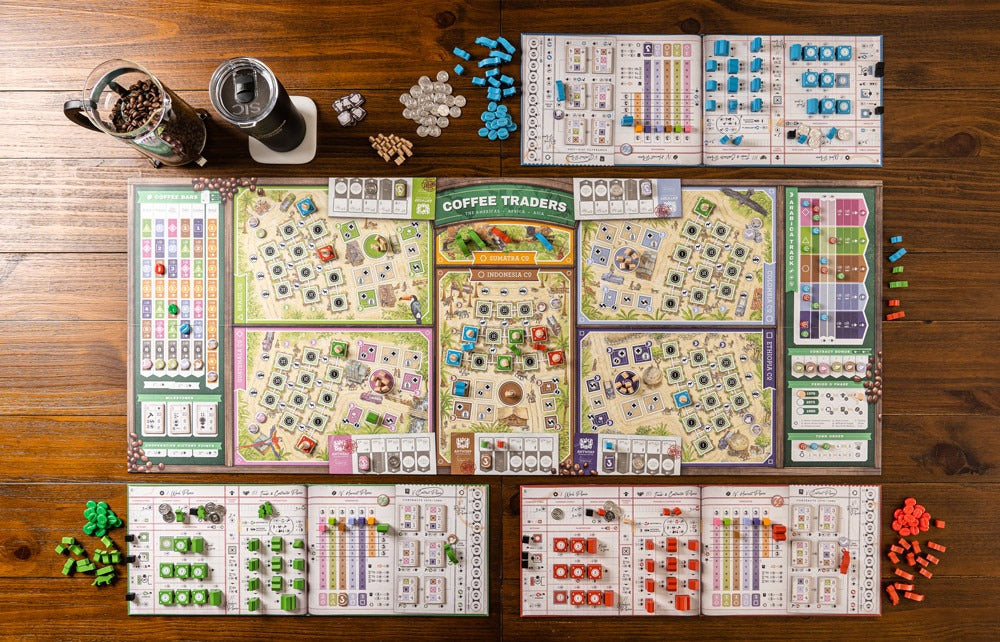 Coffee Traders gameplay