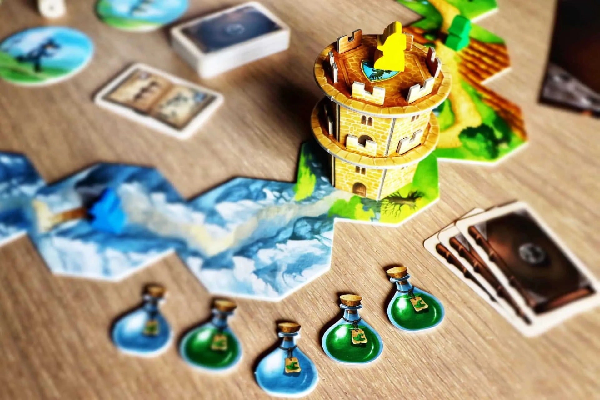 Wandering Towers board