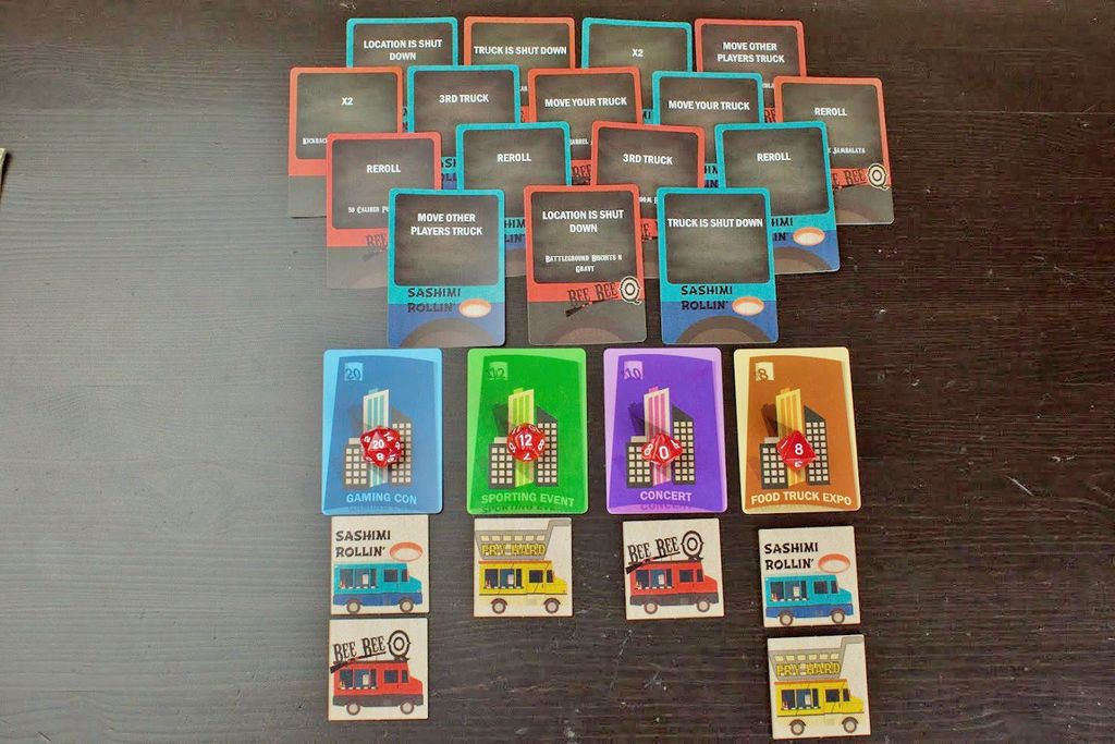 Truck Off two-player setup