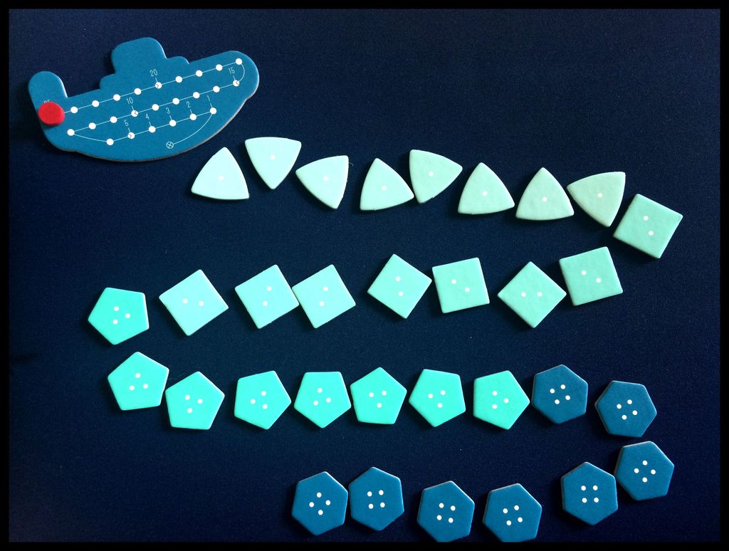 Deep Sea Adventure submarine and treasures