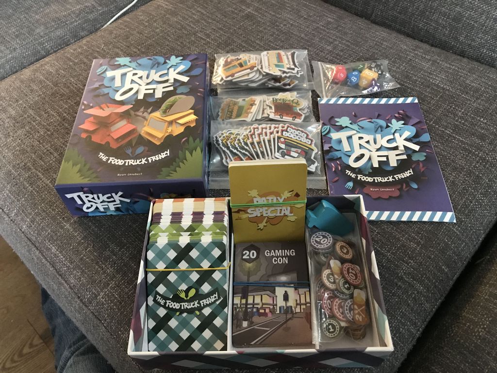 Truck Off box contents