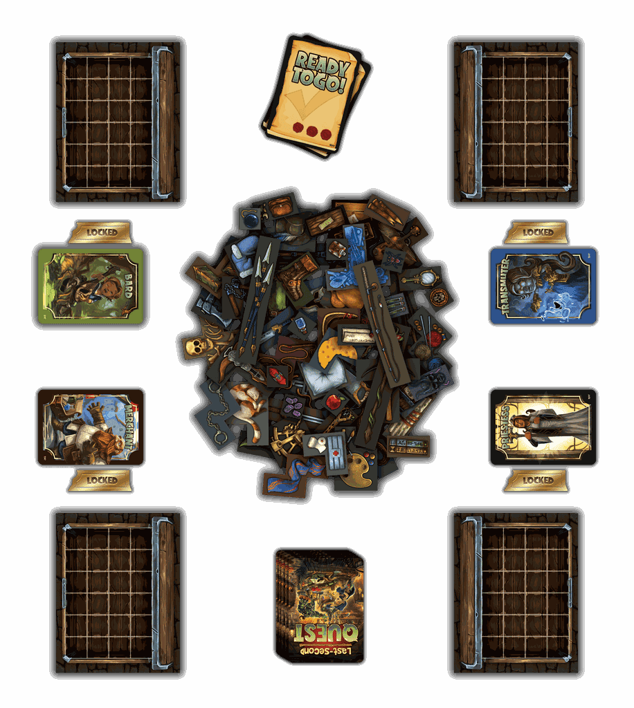 Last-Second Quest gameplay setup