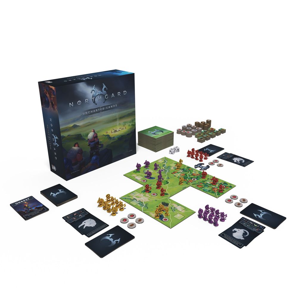 Northgard Uncharted Lands board