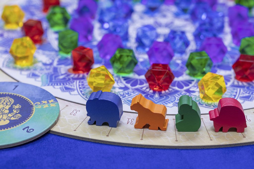 Ganesha wooden meeples