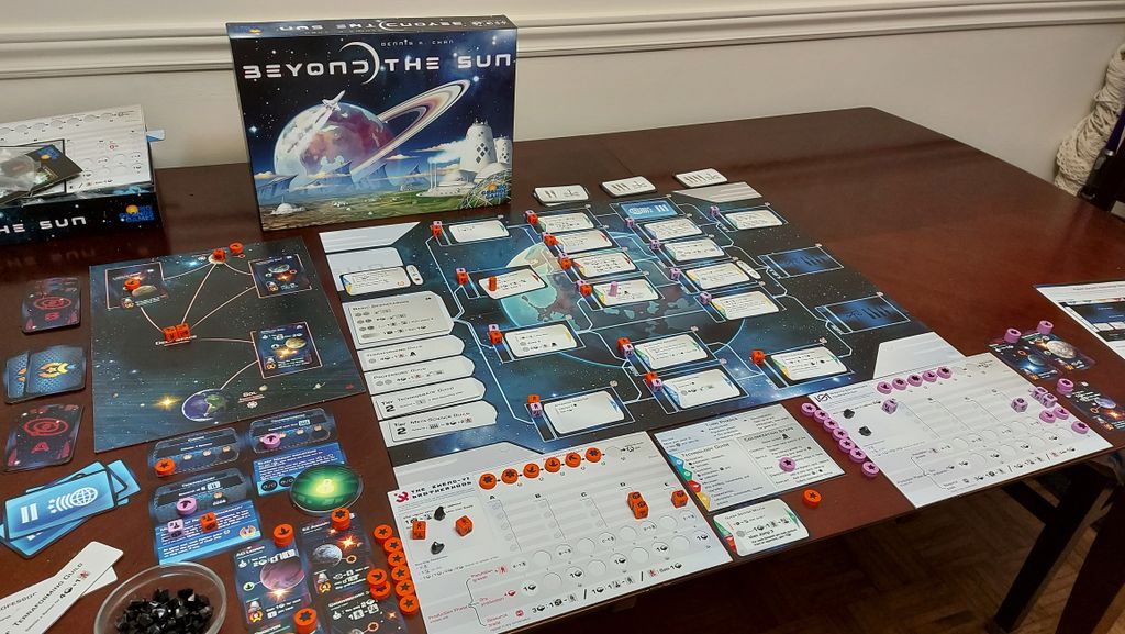 Beyond the Sun game in progress