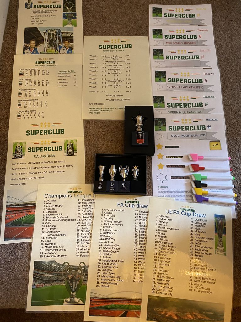 Superclub manager folders