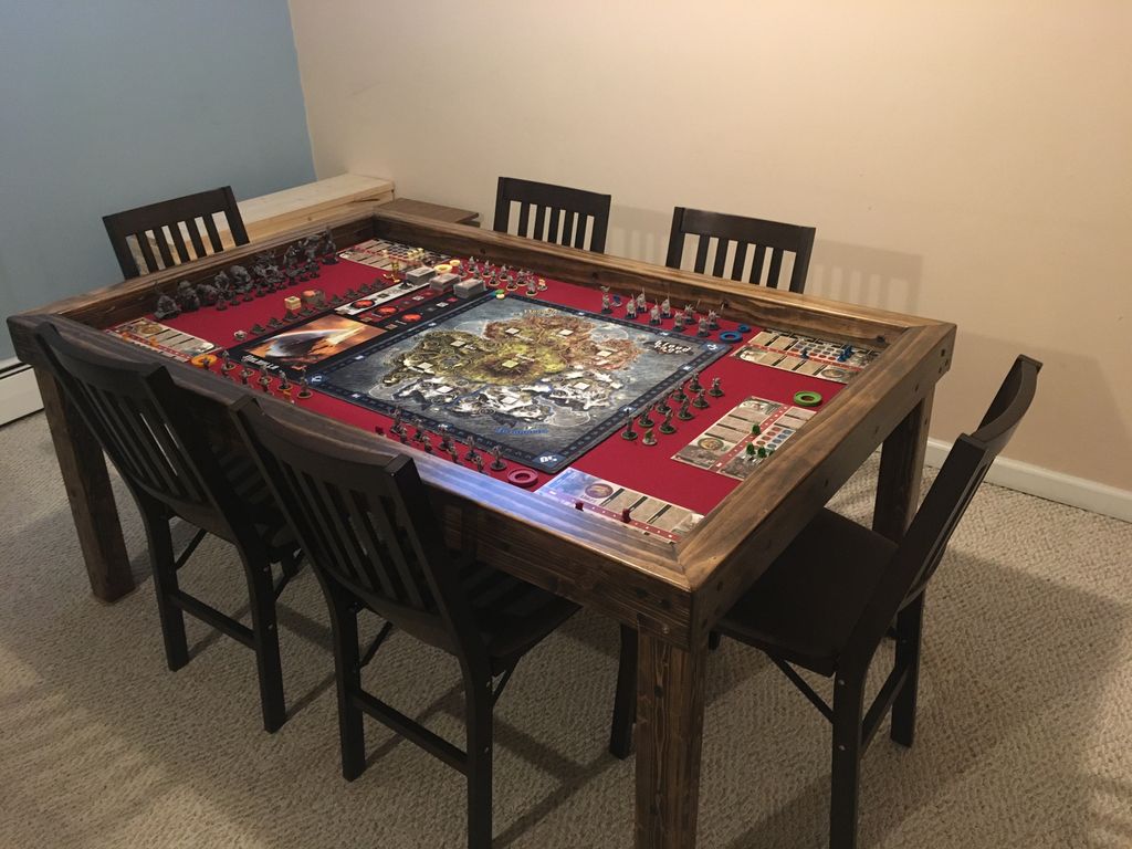 Blood Rage set up ready to play