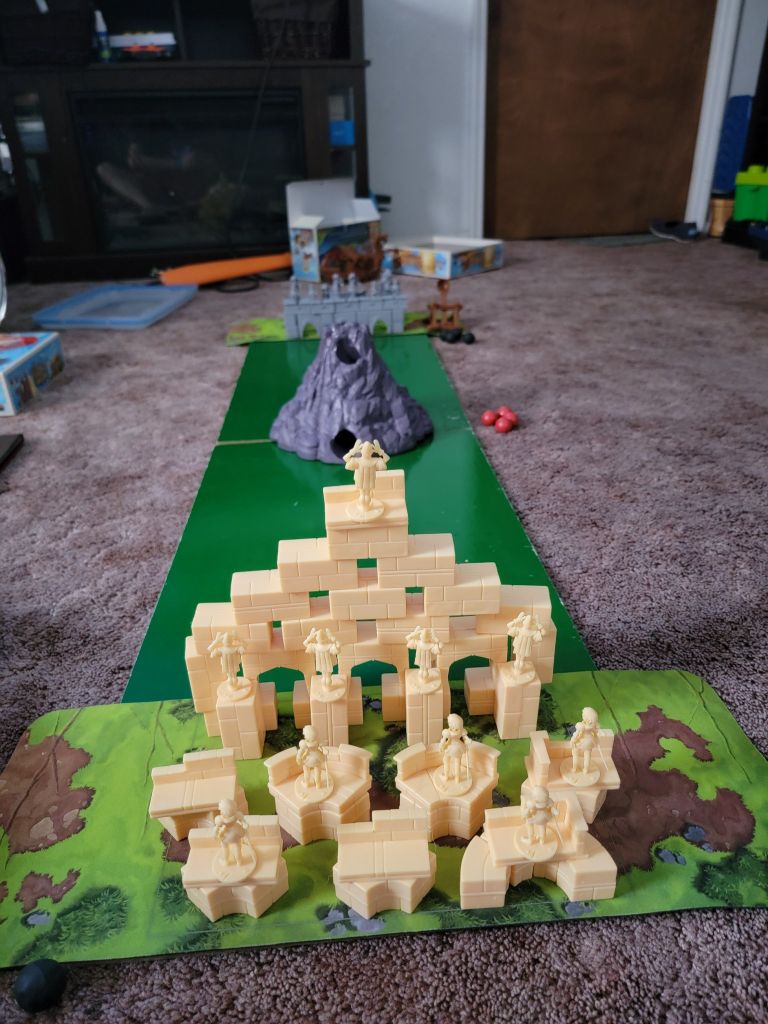 Catapult Feud castle setup