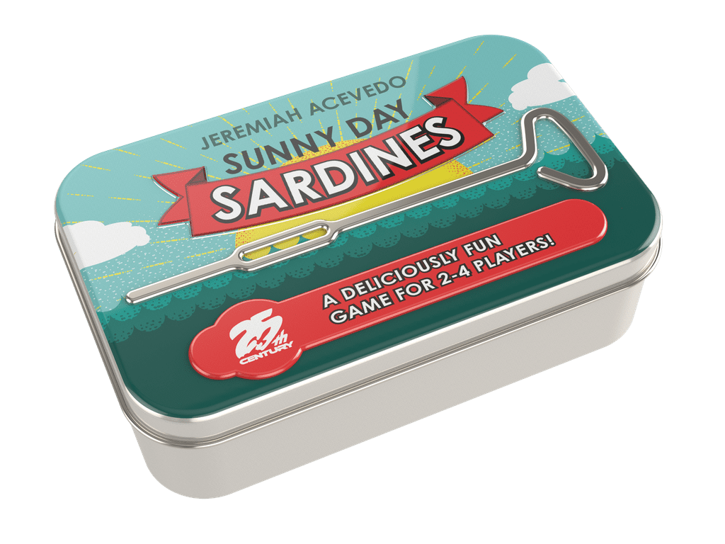 Sunny Day Sardines metal tin