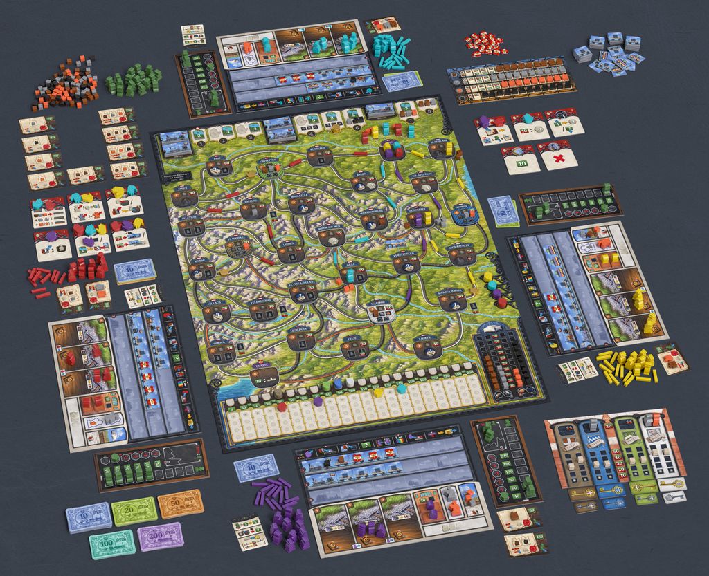 Imperial Steam board game