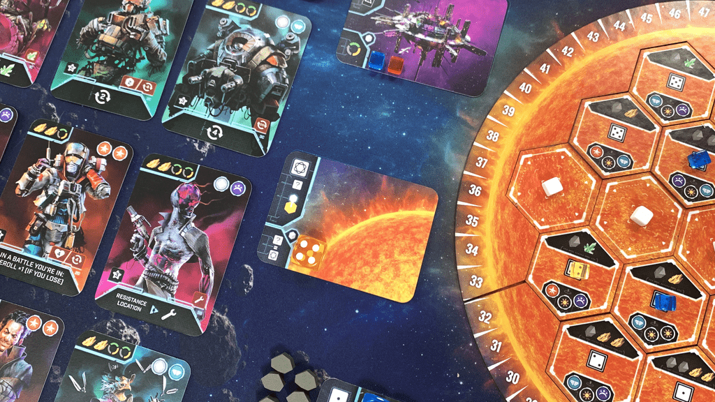 Solar Sphere cards and sphere