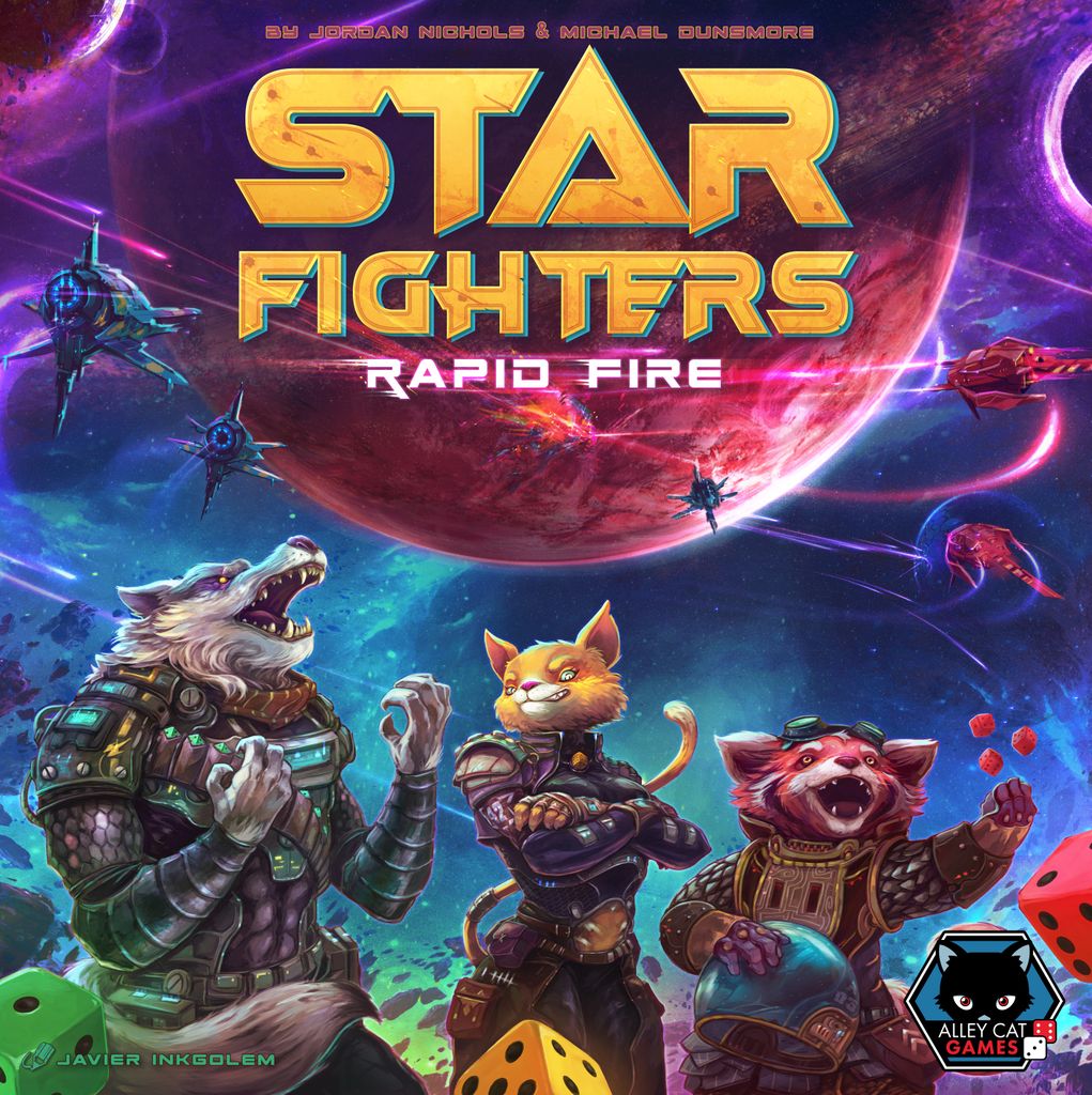 Star Fighters Rapid Fire board game