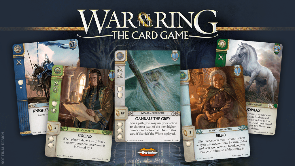 War of the Ring Free Peoples cards