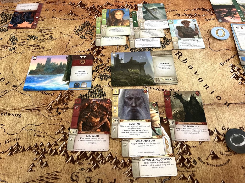 LOTR Fate of the Fellowship gameplay