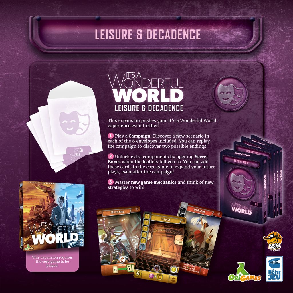 It's a Wonderful World: Leisure & Decadence back cover
