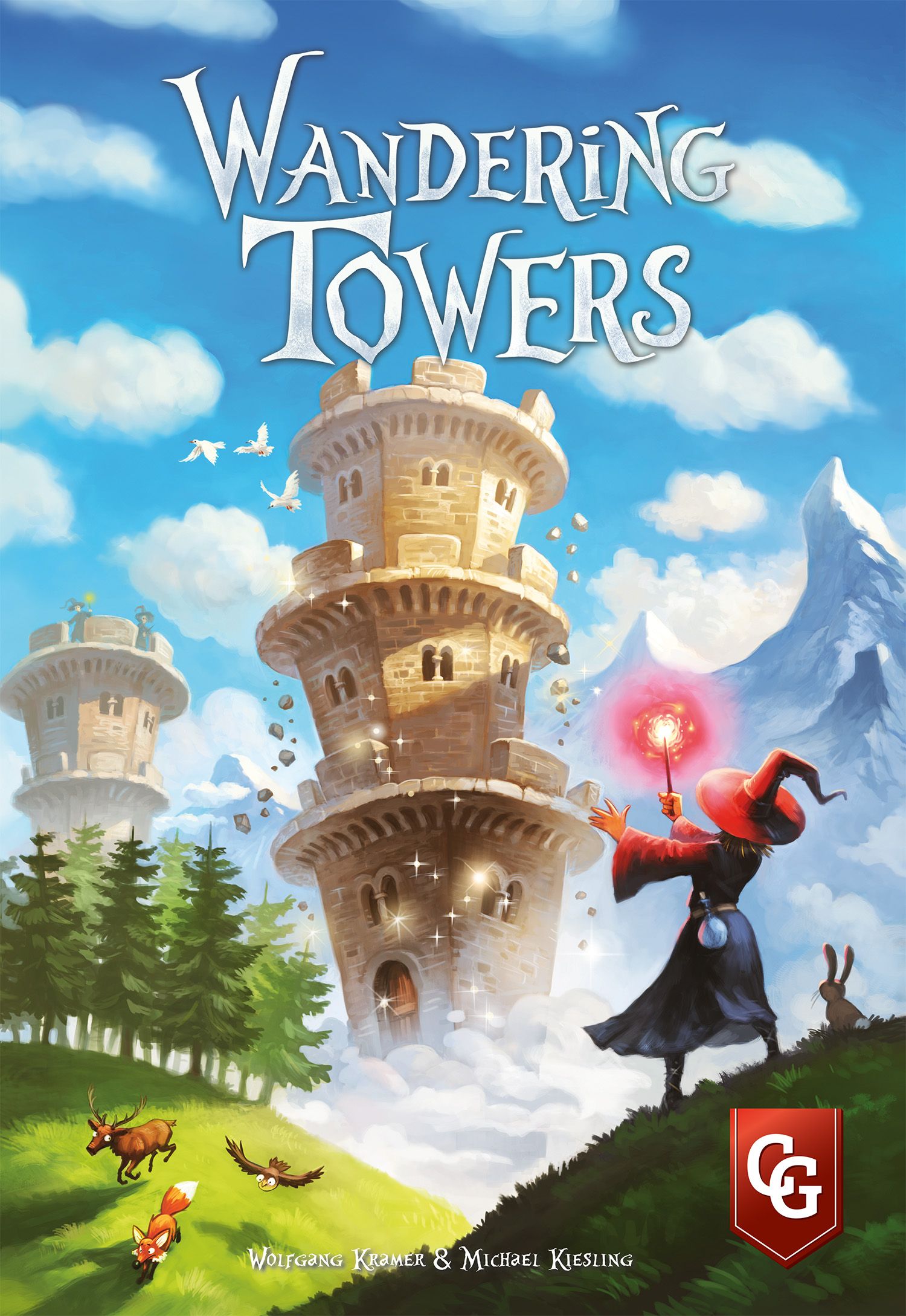 Wandering Towers base game box cover