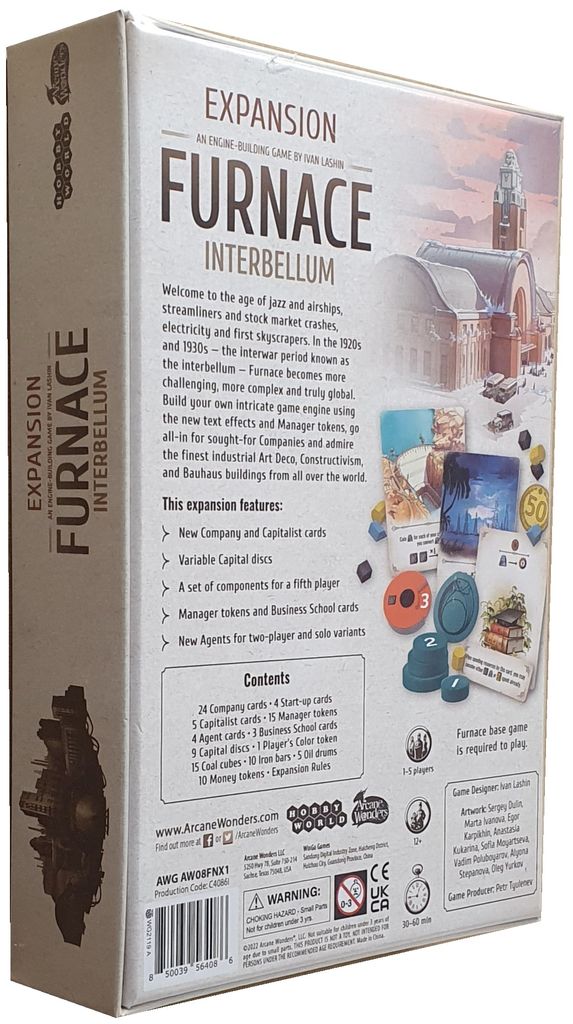 Furnace Interbellum back of box