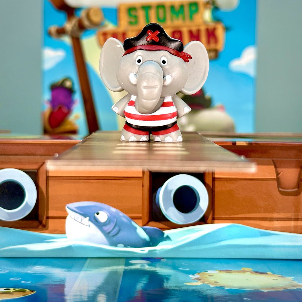 Stomp the Plank elephant component