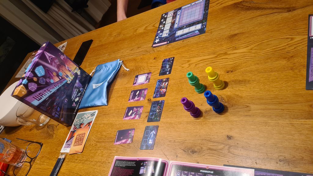 Write the Future 3-player setup