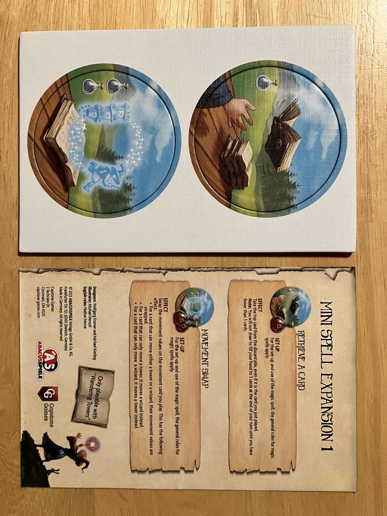 Wandering Towers Mini Spell Expansion 1 pack