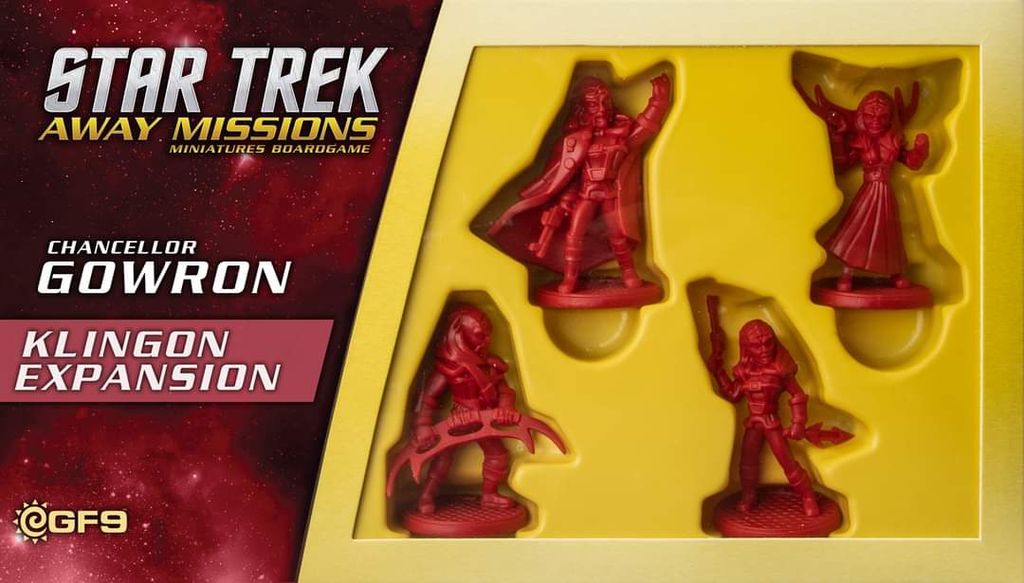 Star Trek Away Missions Chancellor Gowron Klingon Expansion front cover